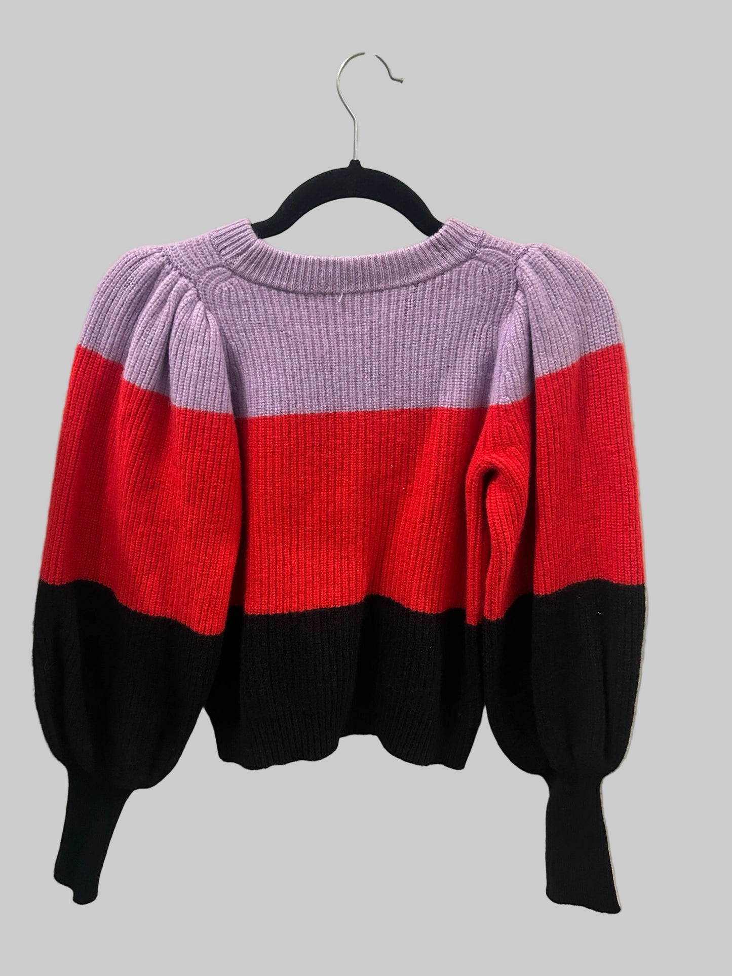 A.L.C. Striped Colour Block Sweater - Size xs