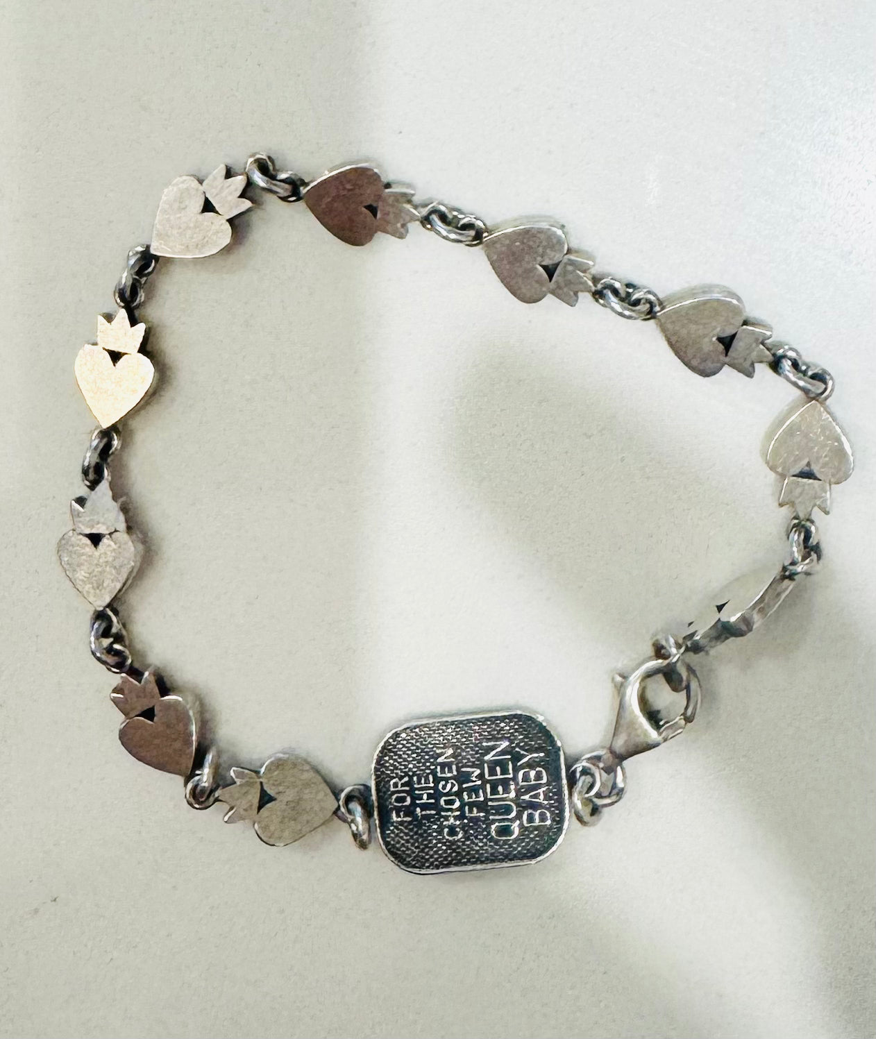 Queen Baby Silver Bracelet