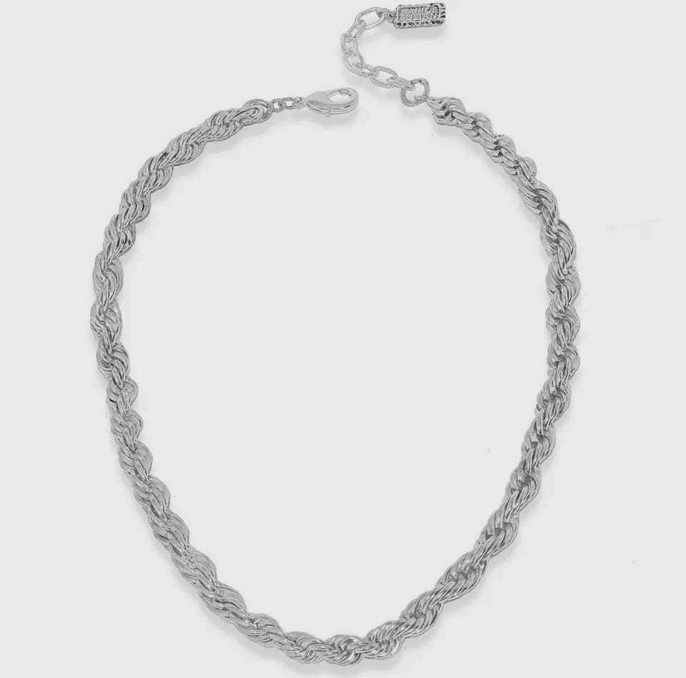 New* Karine Sultan
Twisted Rope Layering Chain