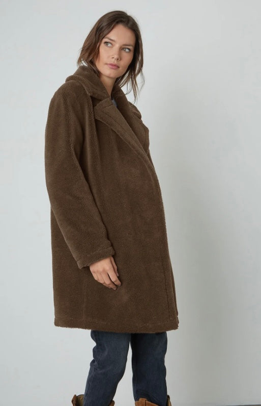 Velvet By Graham & Spencer Teddy Coat - Size S