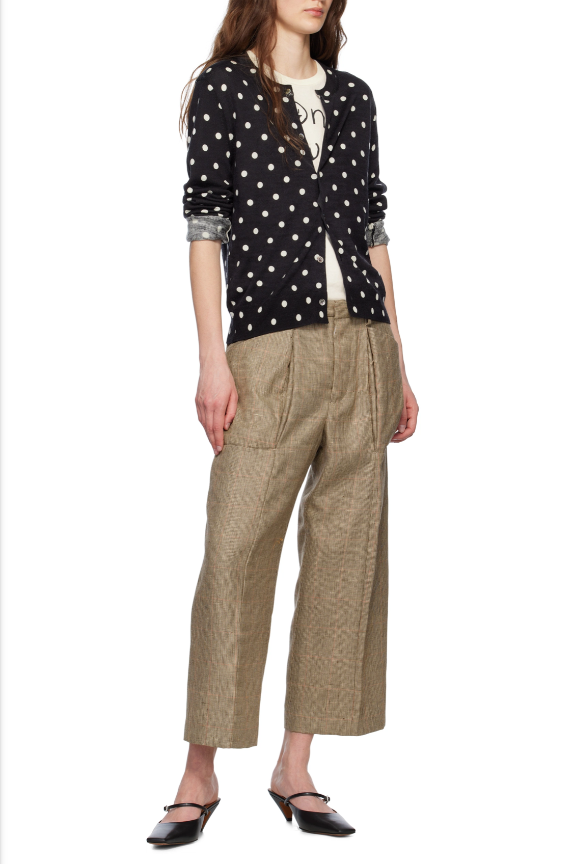 R13 pleated pocket trouser - size 29