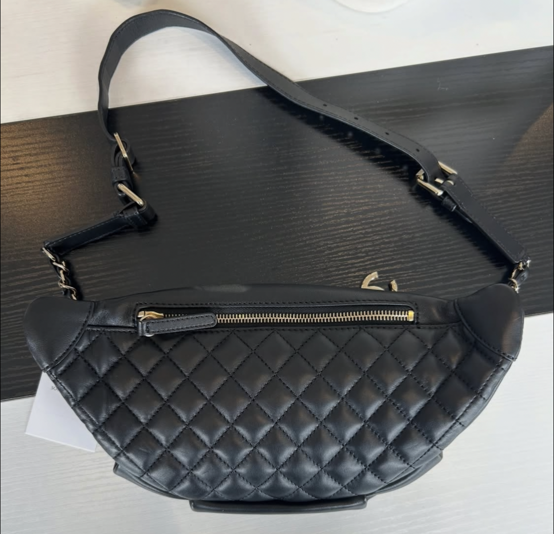 CHANEL Quilted Calfskin Belt Bag