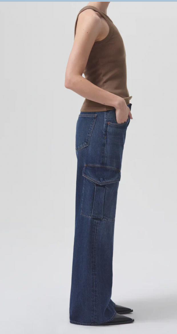 New* AGOLDE Minka Cargo Jeans - size 28