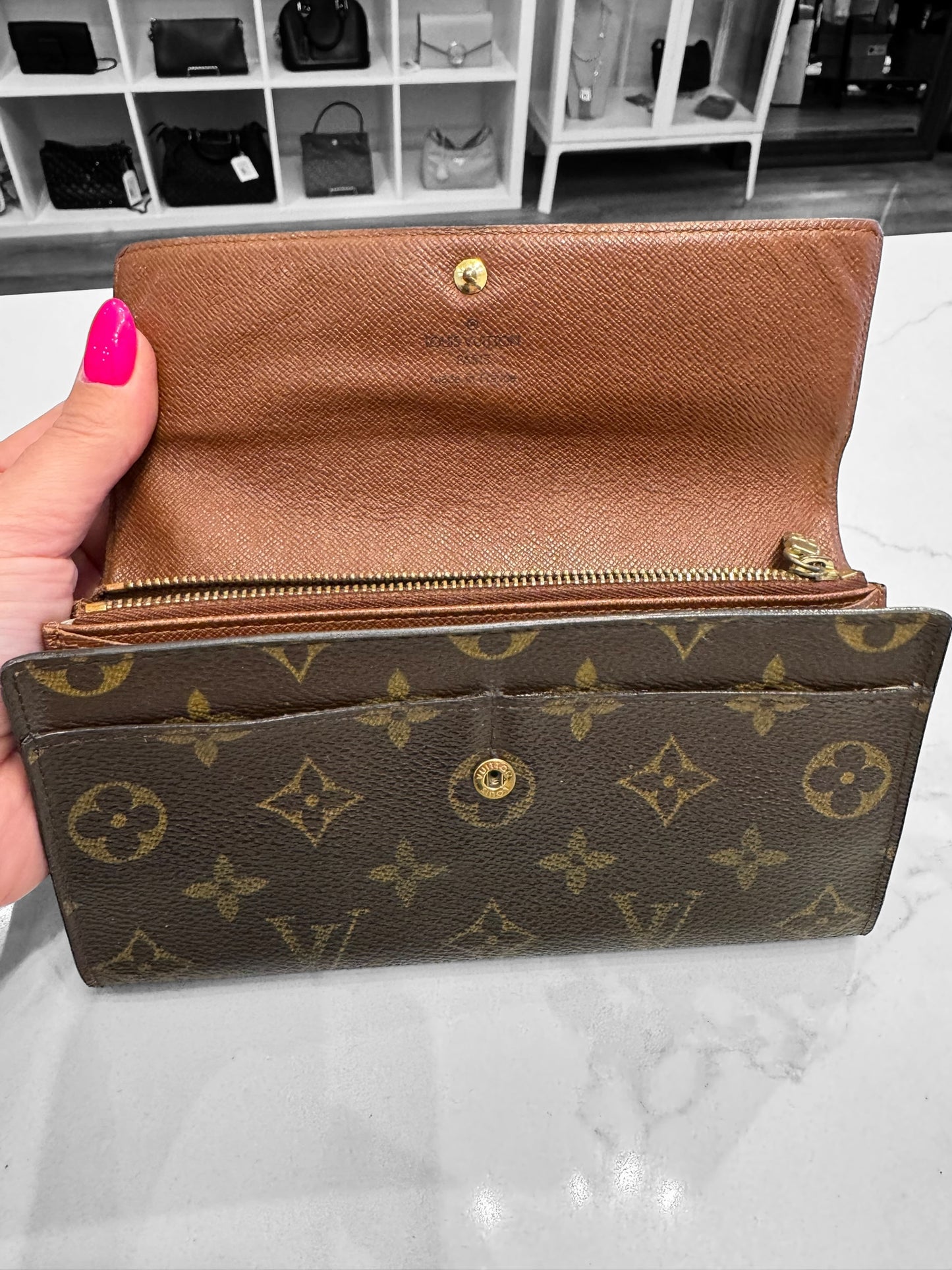 LOUIS VUITTON Sarah Wallet