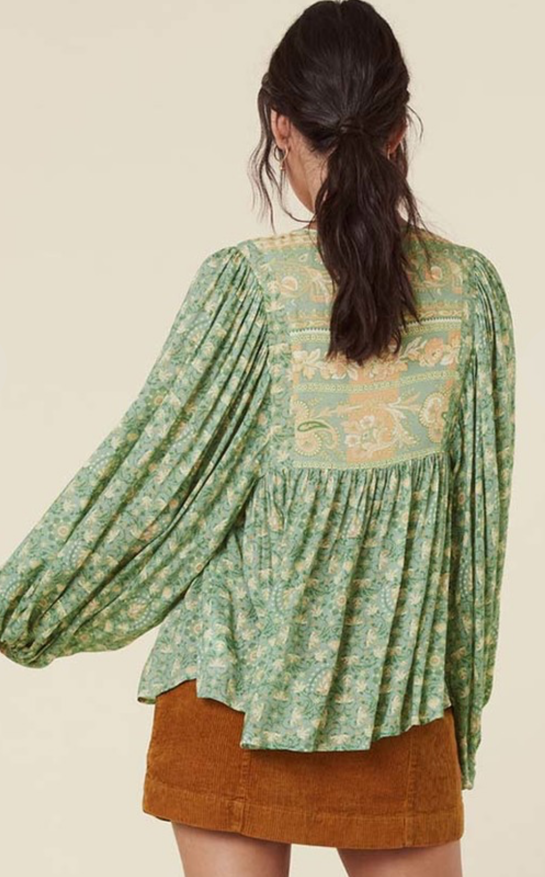 SPELL & THE GYPSY Madame Peacock Blouse - Size S