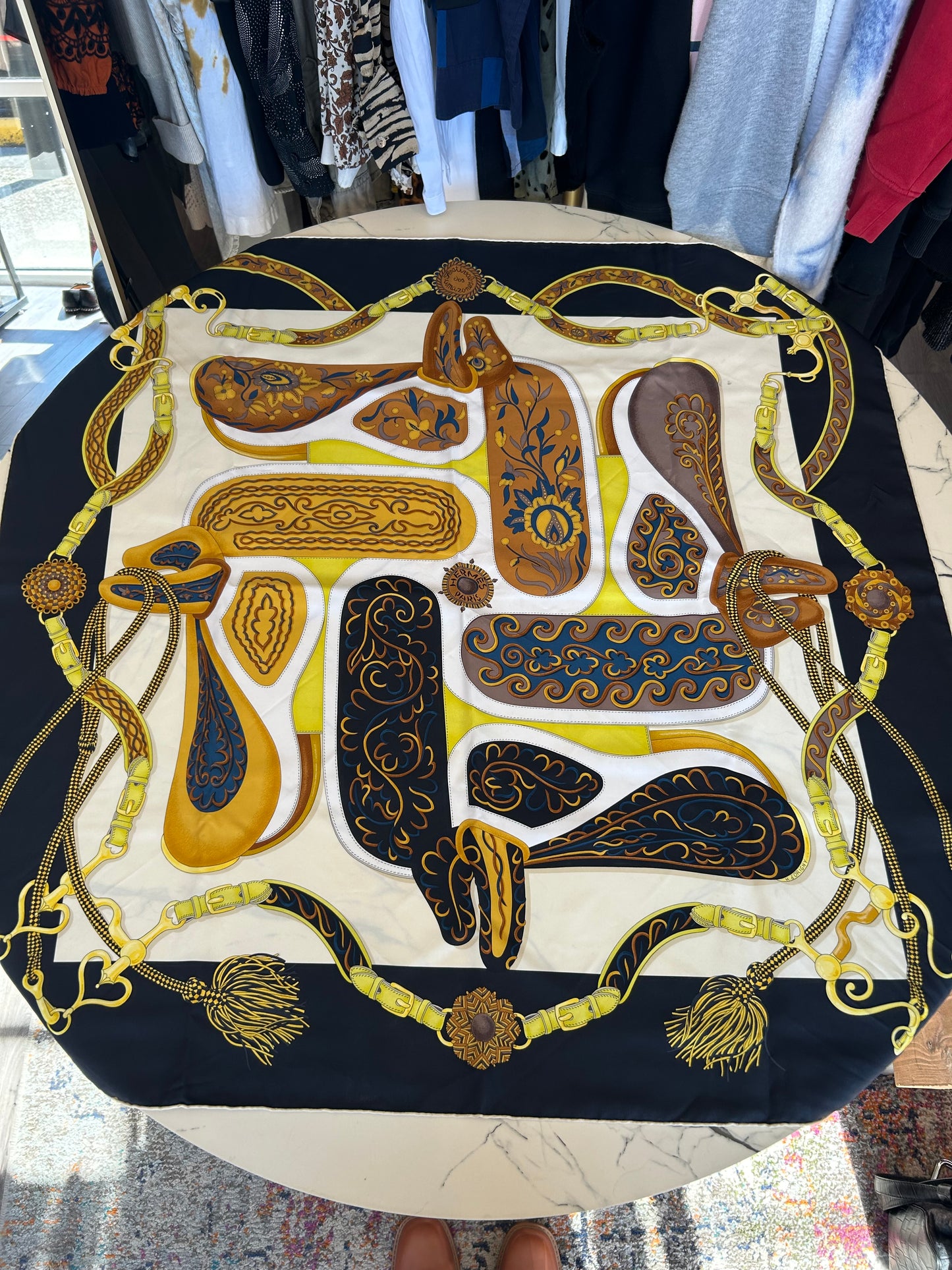 Hermès
Festival des Amazones Silk Scarf
