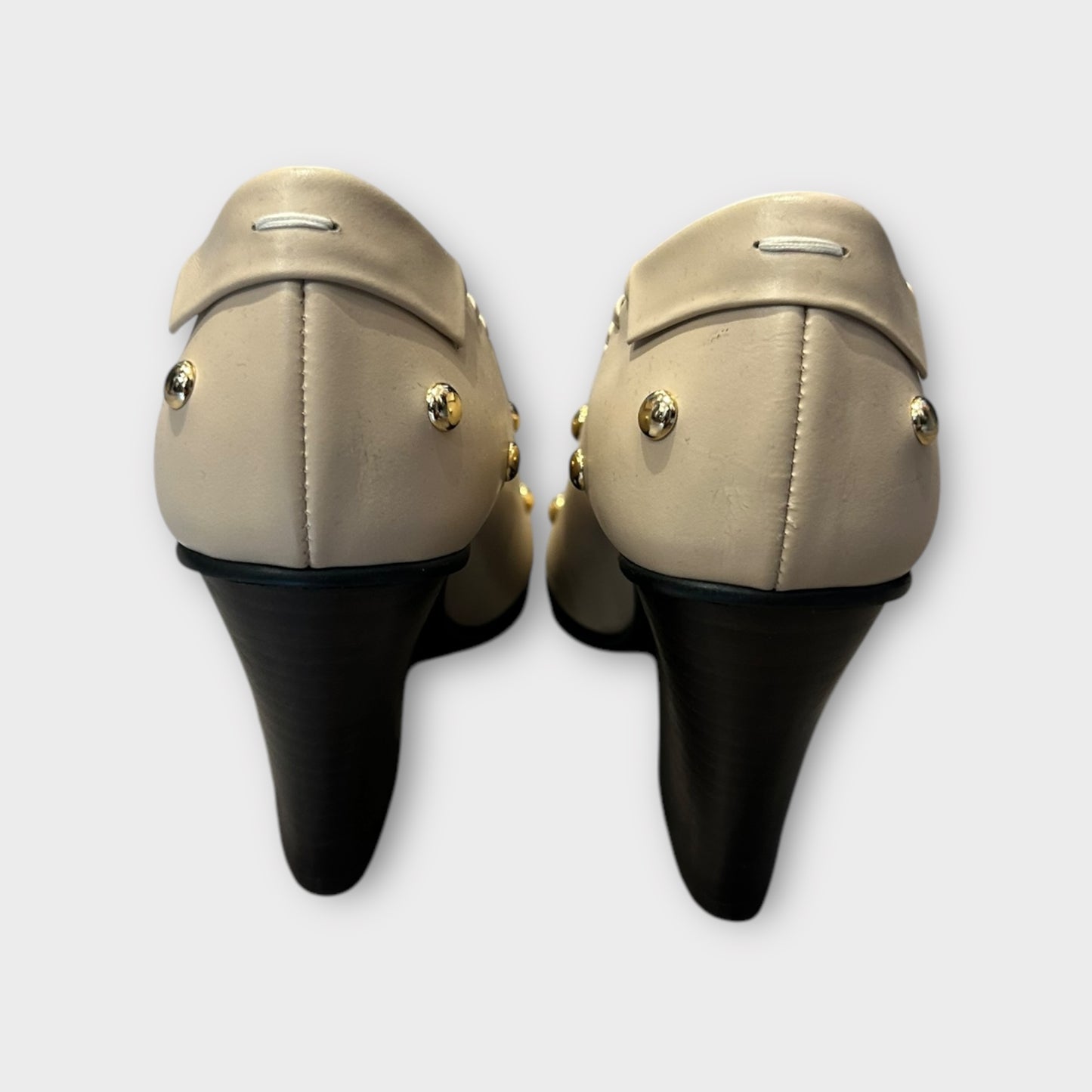 REIKE NEN Block Heel With Studs - Size 35.5