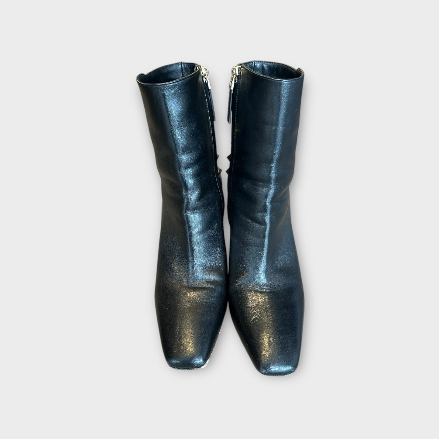 VALENTINO GARAVANI Rockstud Ankle Boots - Size 35.5