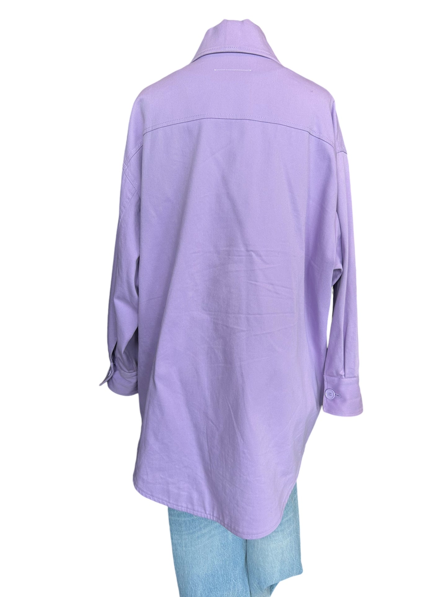 MM6 MAISON MARGIELA Oversized Button Up Coat - Size Small