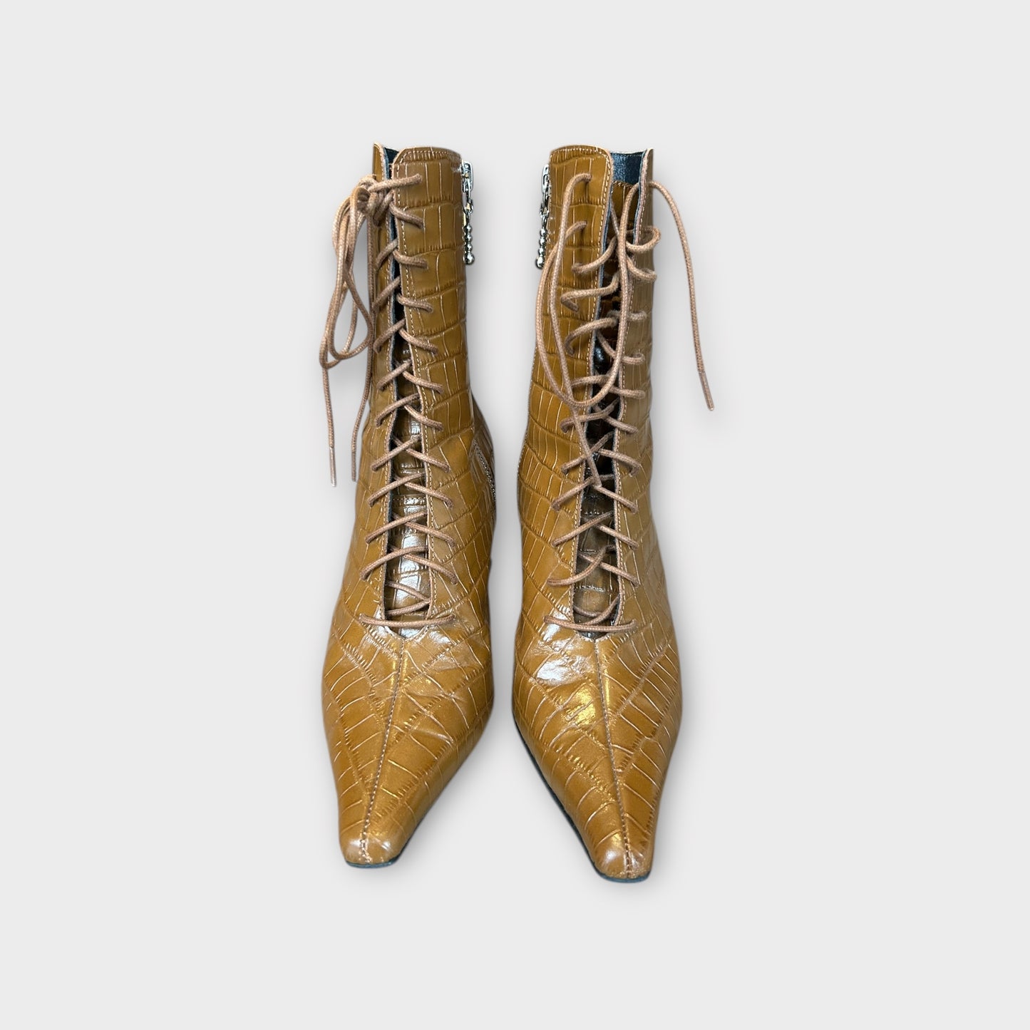 YUUL YIE Lace Up Boots - Size 36.5