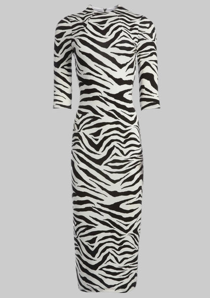 NEW* ALICE + OLIVIA Delors Striped Dress - Size 6