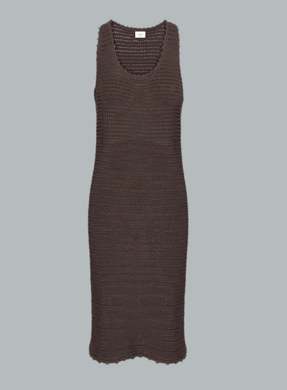 New* Wilfred Ephron Dress in Brown - Size L