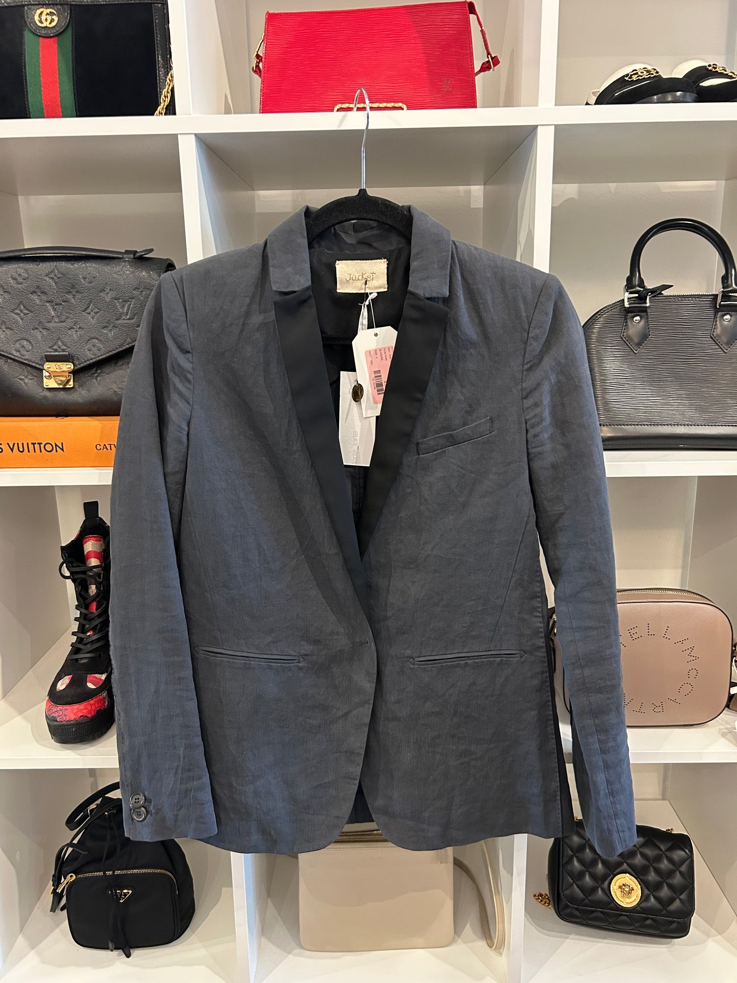 NEW* FORTE FORTE Linen Blend Blazer - Size s