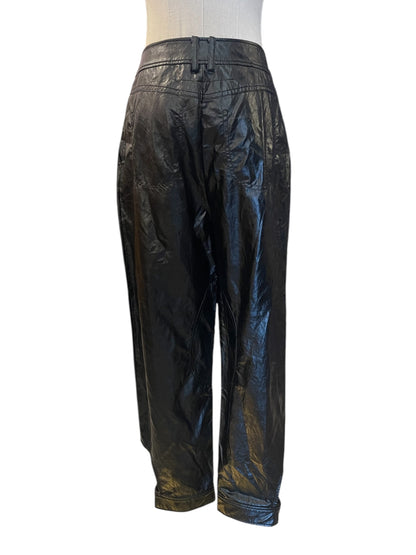 Rejina Pyo Faux Leather Jogger - Size 8