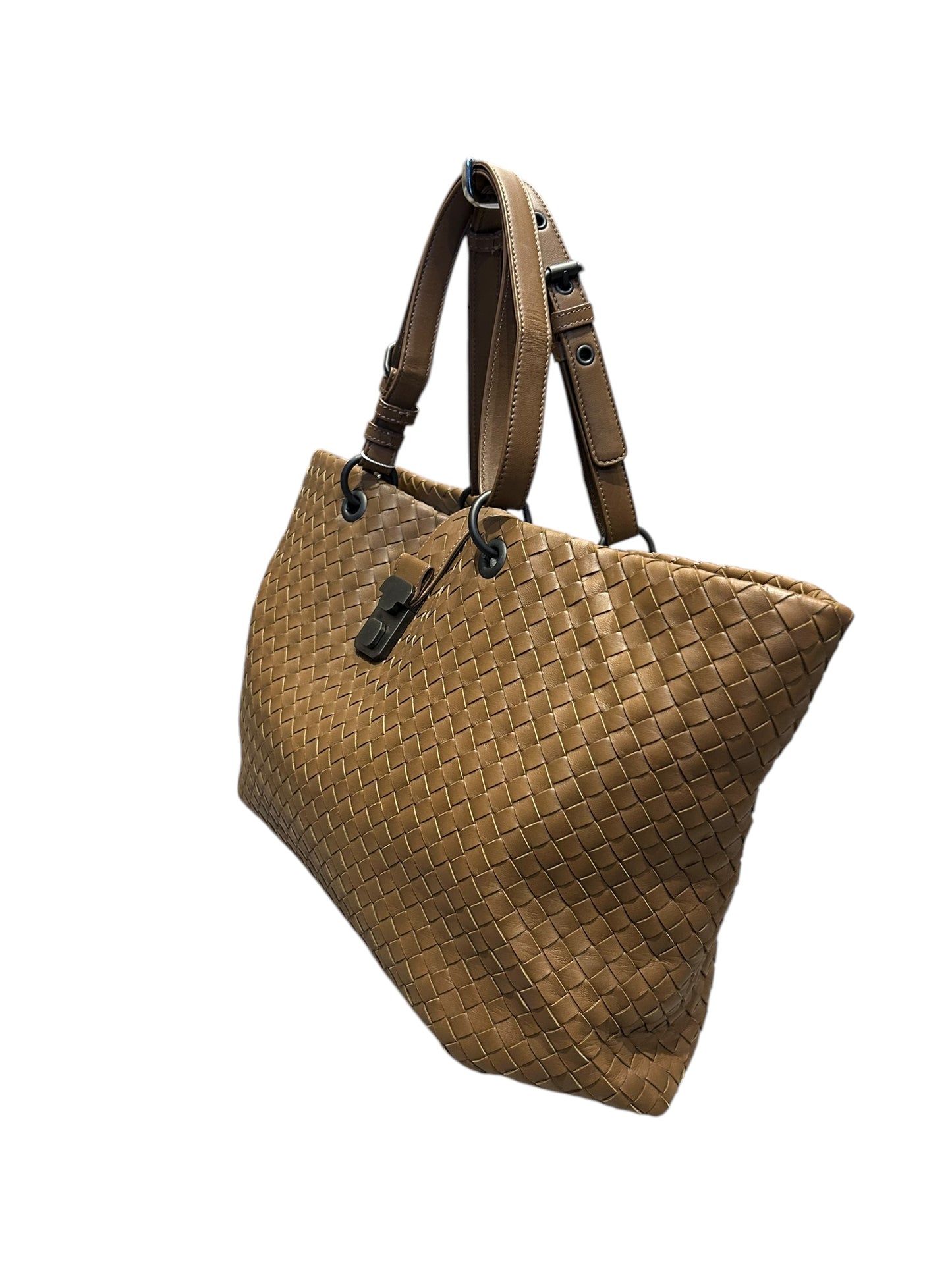 BOTTEGA VENETA Roma Leather Tote Bag