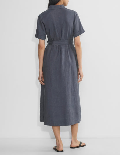 New* WILFRED Eleta Linen Maxi Dress - Size - M