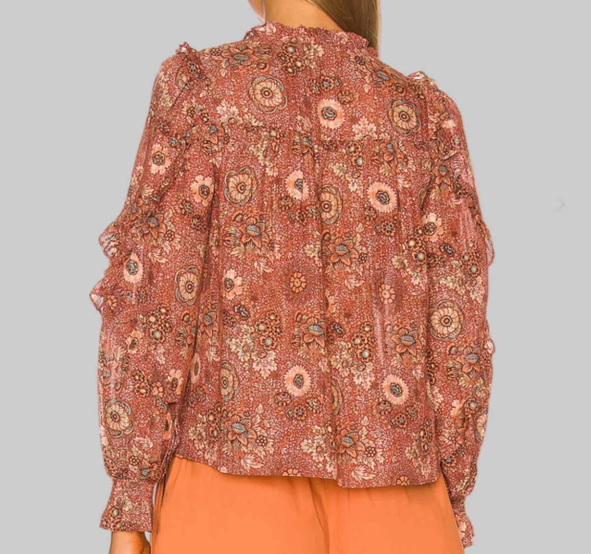ULLA JOHNSON Manet Blouse - Size 8