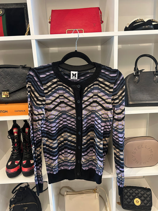 MISSONI Patterned Cardigan - Size 2