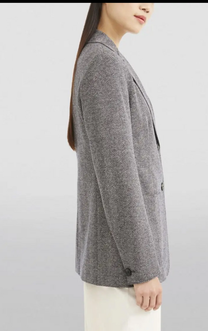 WEEKEND MAX MARA Herringbone Blazer - Size 2
