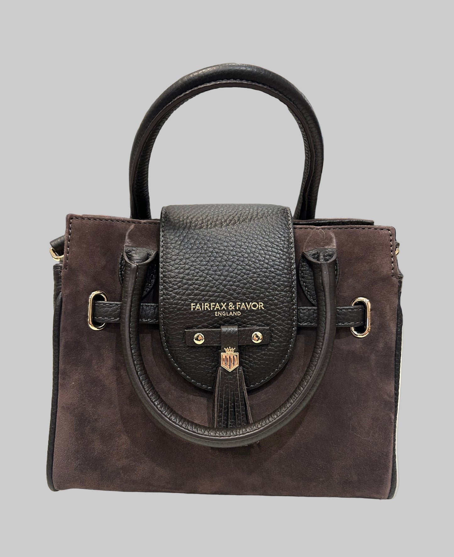 FAIRFAX FAVOR Windsor Chocolate Mini Handbag