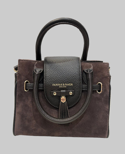 FAIRFAX FAVOR Windsor Chocolate Mini Handbag