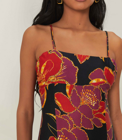 NEW* FARM RIO Floral Maxi Dress - Size M