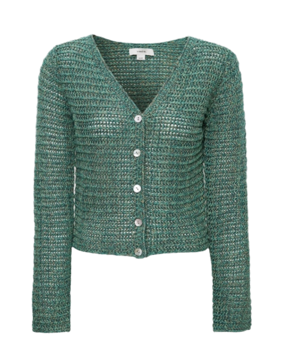 NEW* Vince. Marled Crochet Cardigan - Size XL