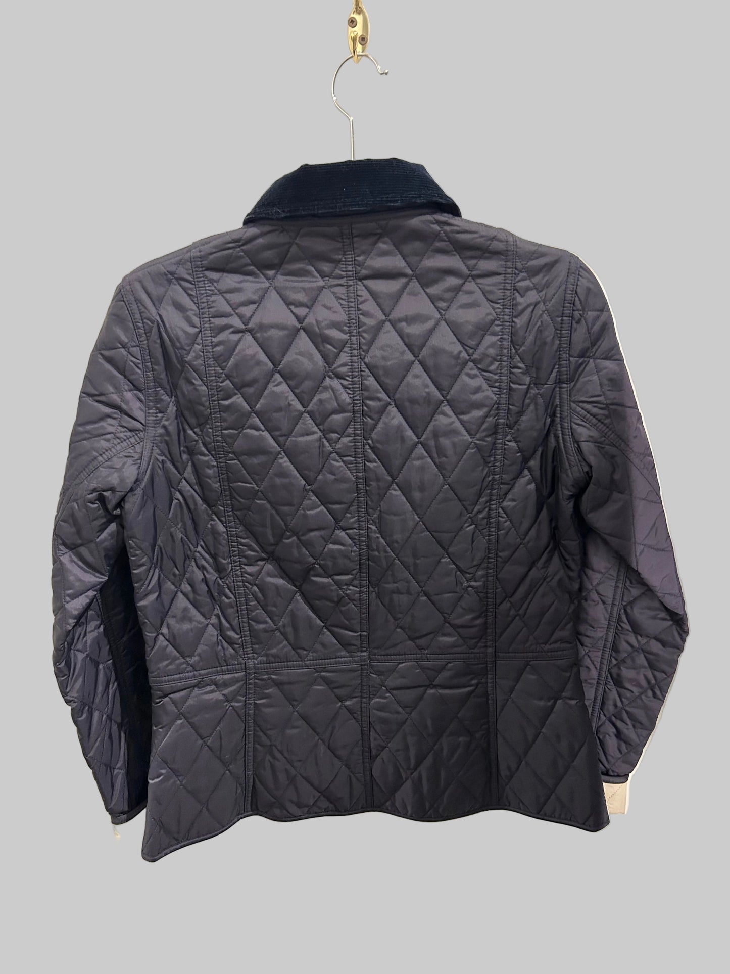 BARBOUR Quilted Navy Jacket - Size xs