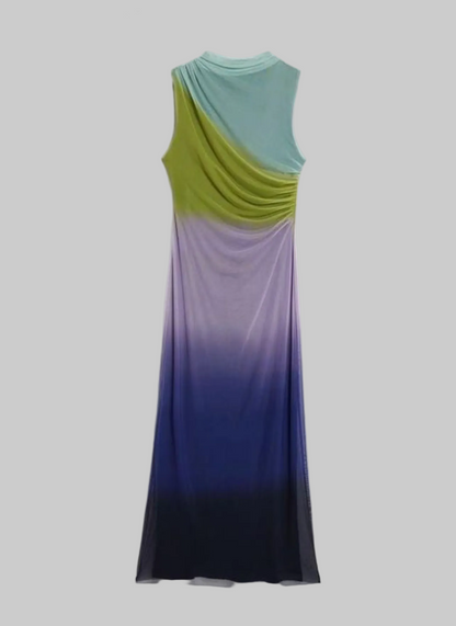 NEW* DESIGUAL Ombré Print Dress - Size M