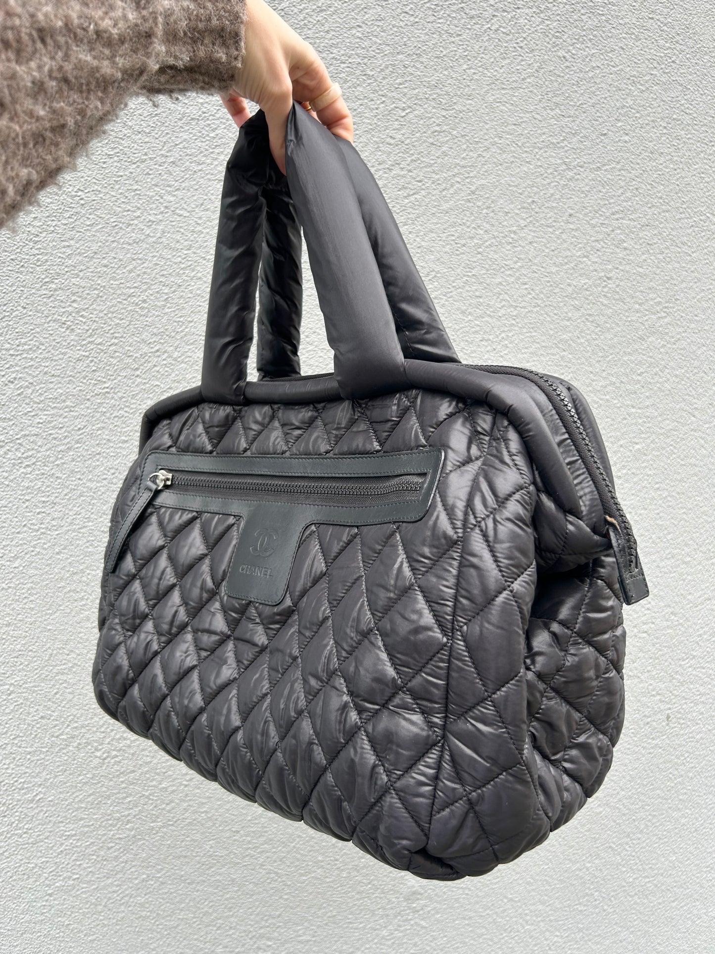 CHANEL Coco Cocoon Bowler Bag