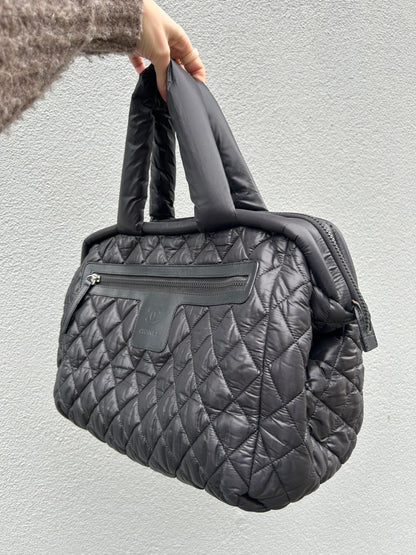 CHANEL Coco Cocoon Bowler Bag