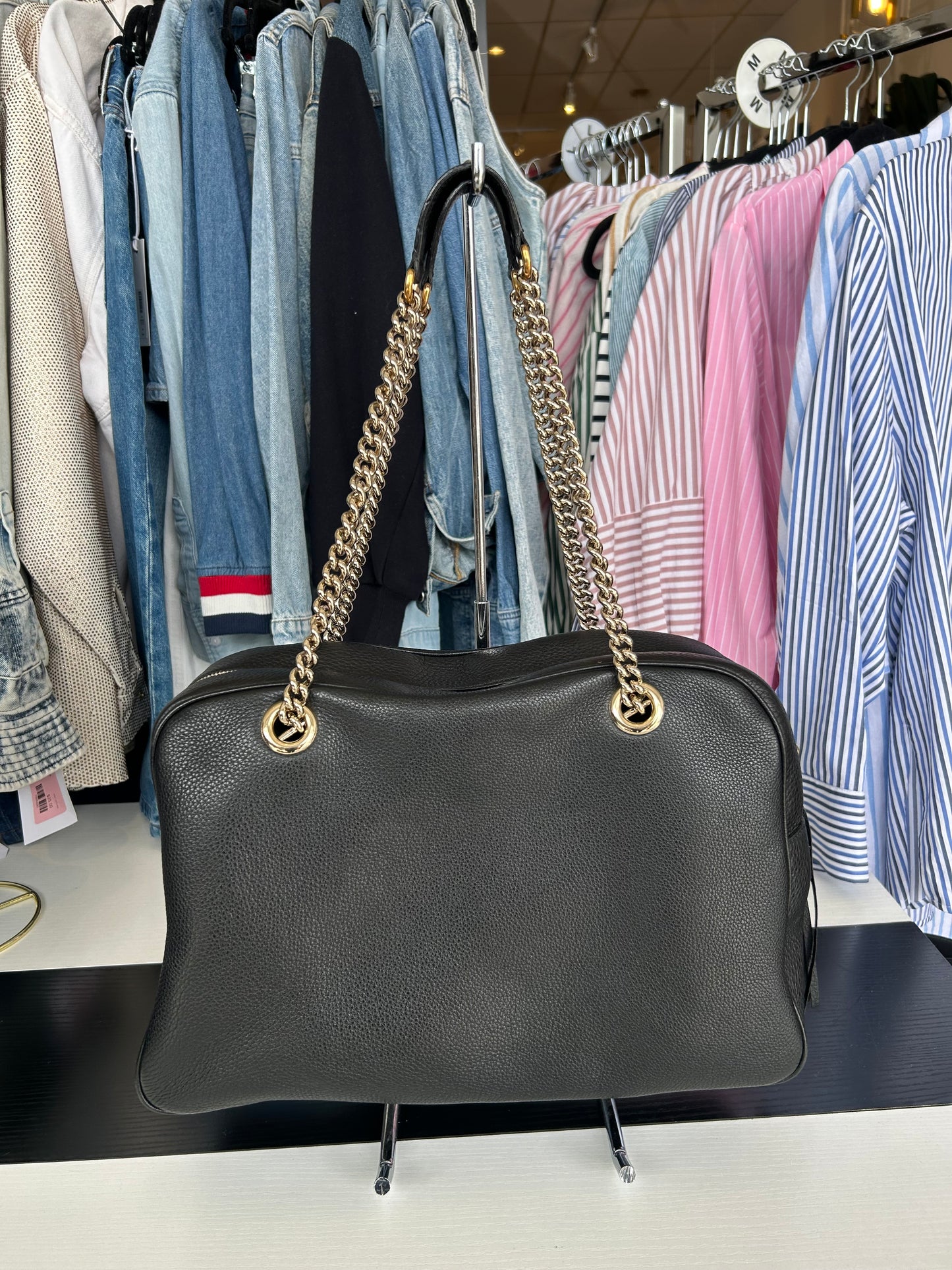 GUCCI SoHo Leather Shoulder Bag