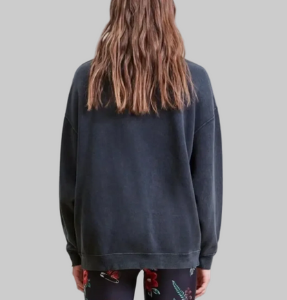 R13 Bondage Butterfly Oversized Crewneck - Size S