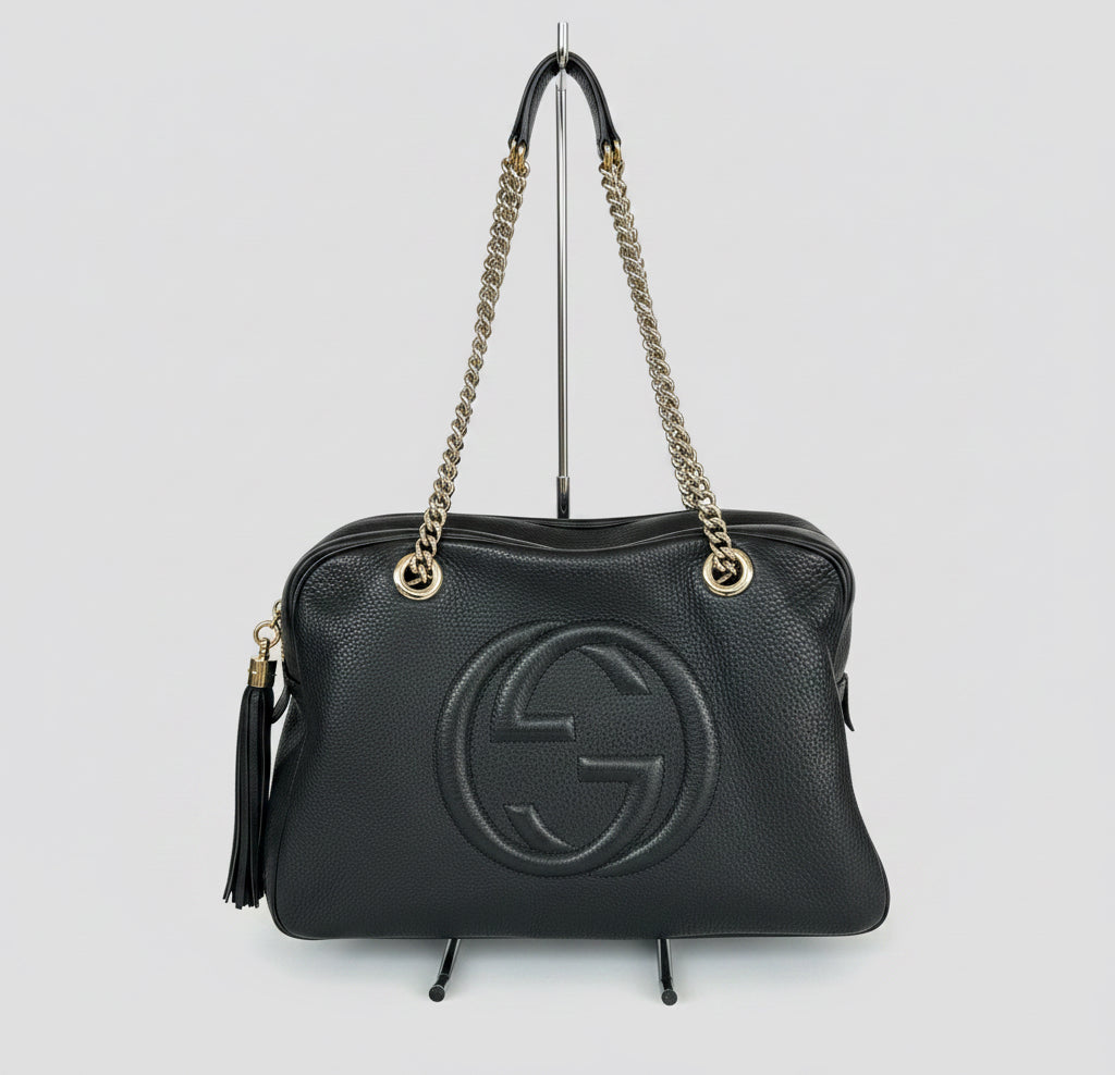 GUCCI SoHo Leather Shoulder Bag