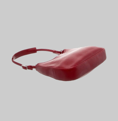 COACH Red Vintage Leather Shoulder Bag