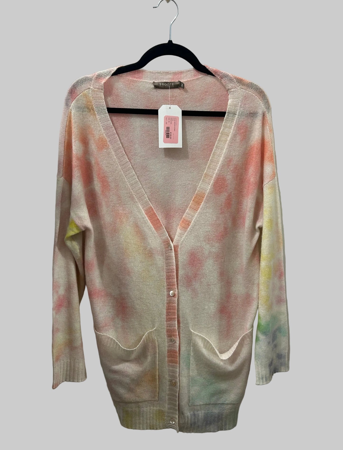 BRODIE Fine Cashmere California Oversized Cardigan - Size xs