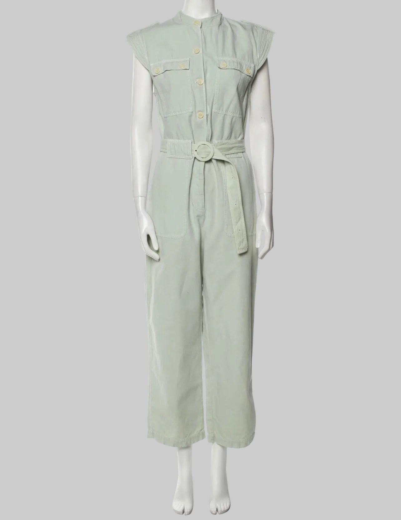 SANDRO Mint Green Jumpsuit - Size S