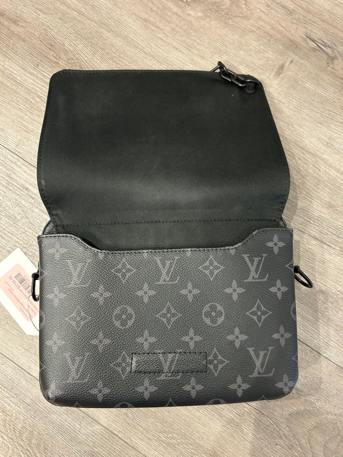 LOUIS VUITTON Monogram Eclipse Steamer Messenger Crossbody