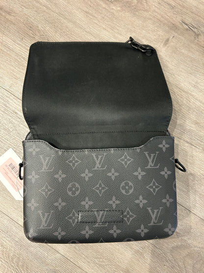 LOUIS VUITTON Monogram Eclipse Steamer Messenger Crossbody