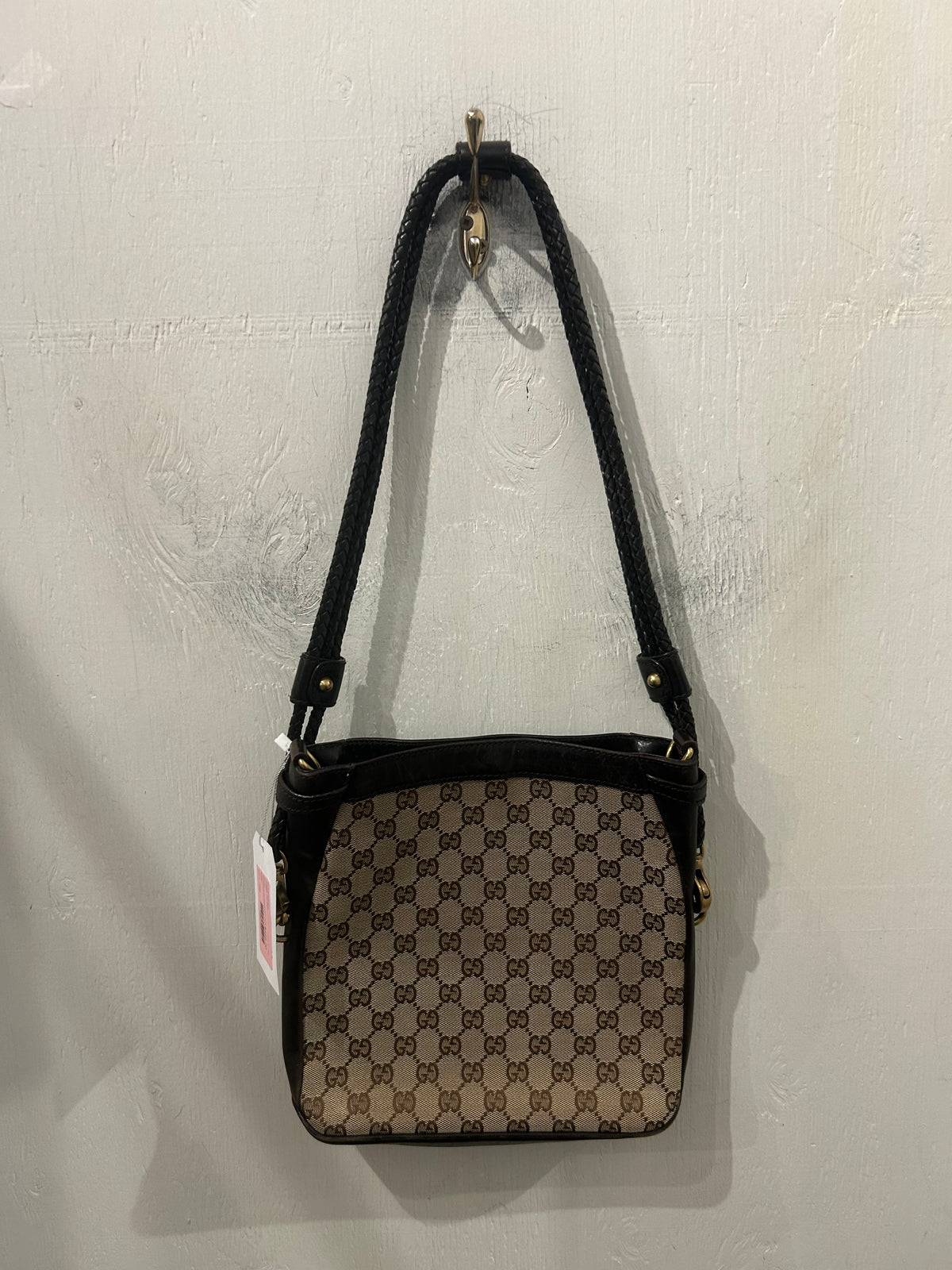 GUCCI Web Vintage Shoulder Bag