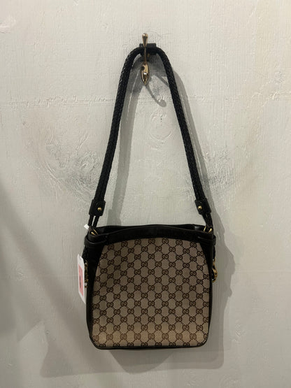 GUCCI Web Vintage Shoulder Bag