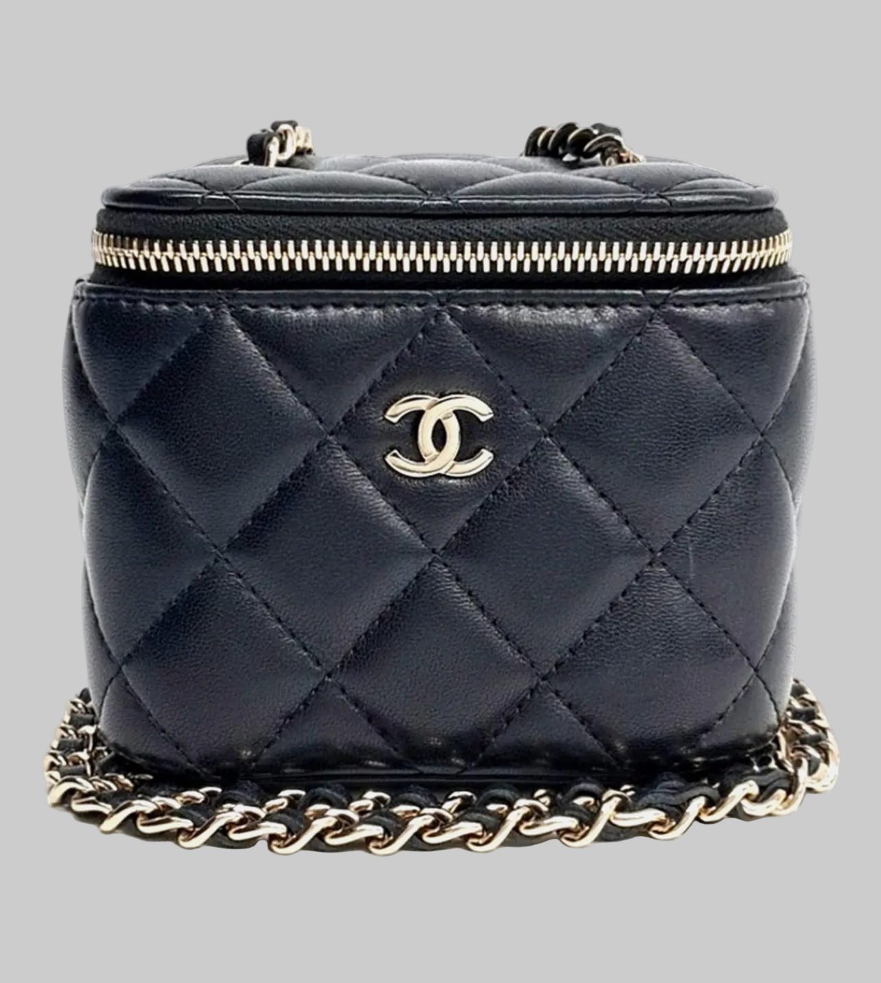 CHANEL Quilted Mini Vanity Crossbody