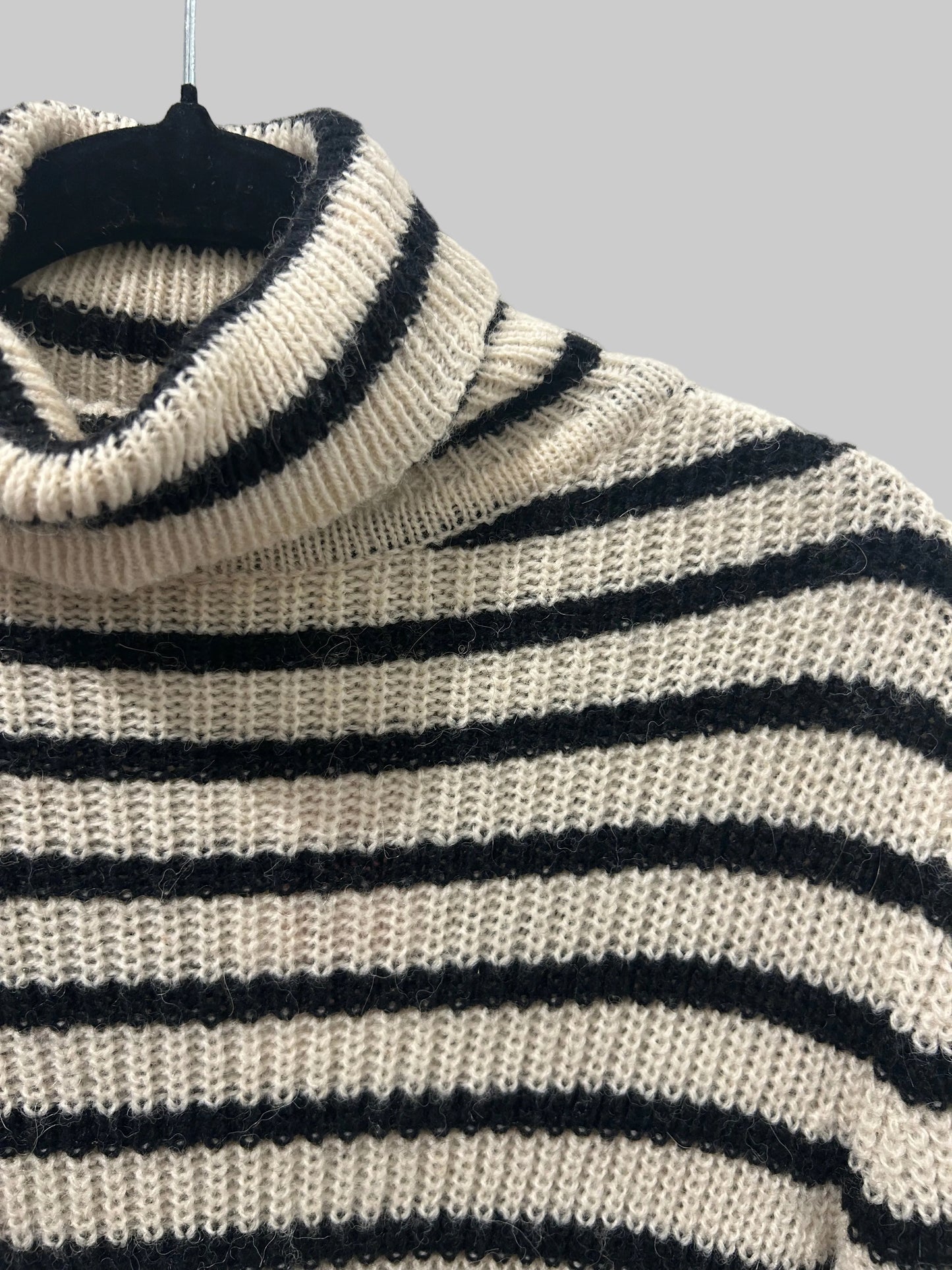 IRO Striped Turtleneck Sweater - Size S