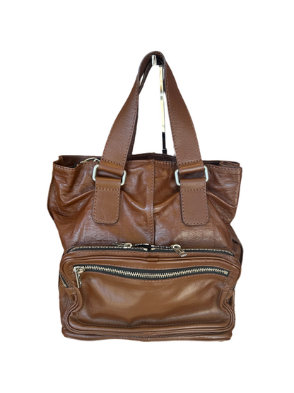 CHLOE Betty Leather Shoulder Tote Bag