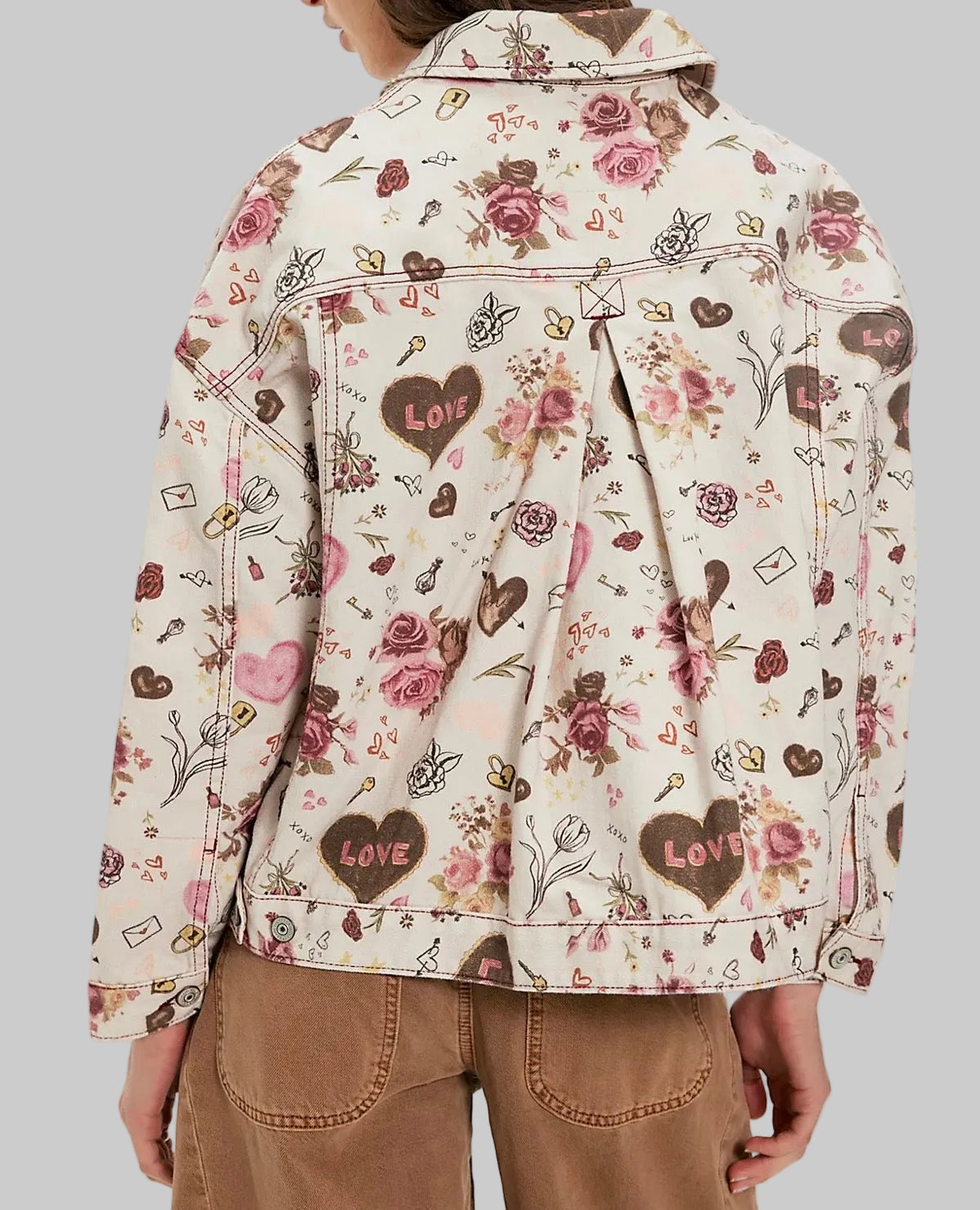 WE THE FREE Opal Swing Denim Jacket - Size M