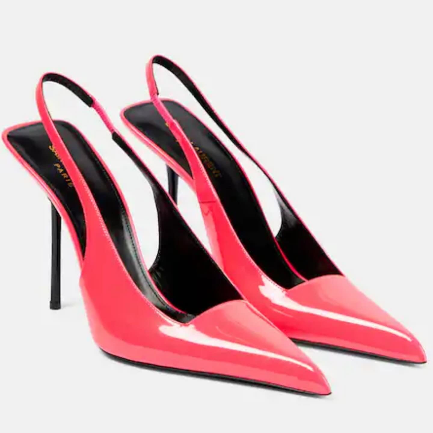 NEW* Saint Laurent
Kiss 105 slingback pumps - Size 36