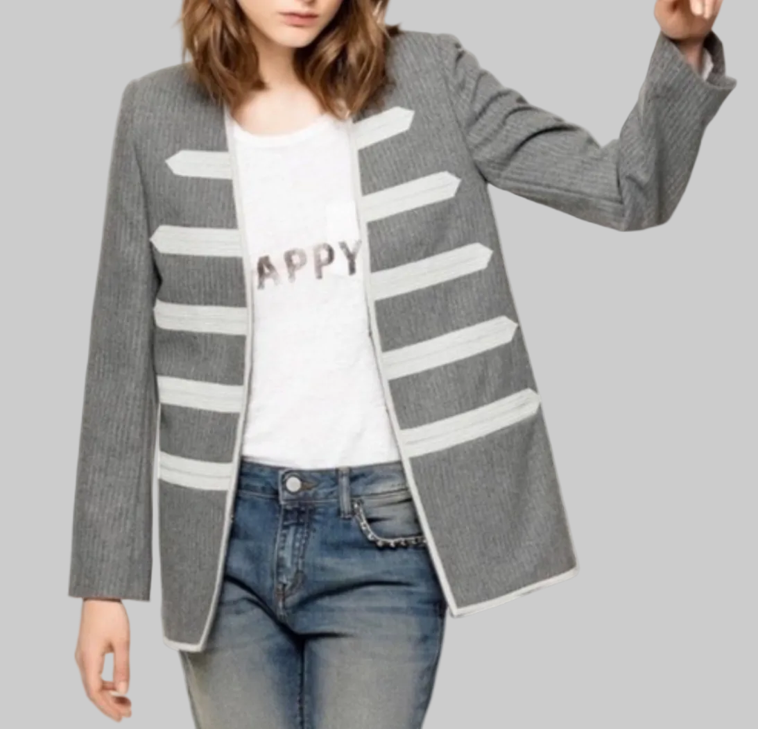 NEW* ZADIG & VOLTAIRE Ville Blazer - Size 38