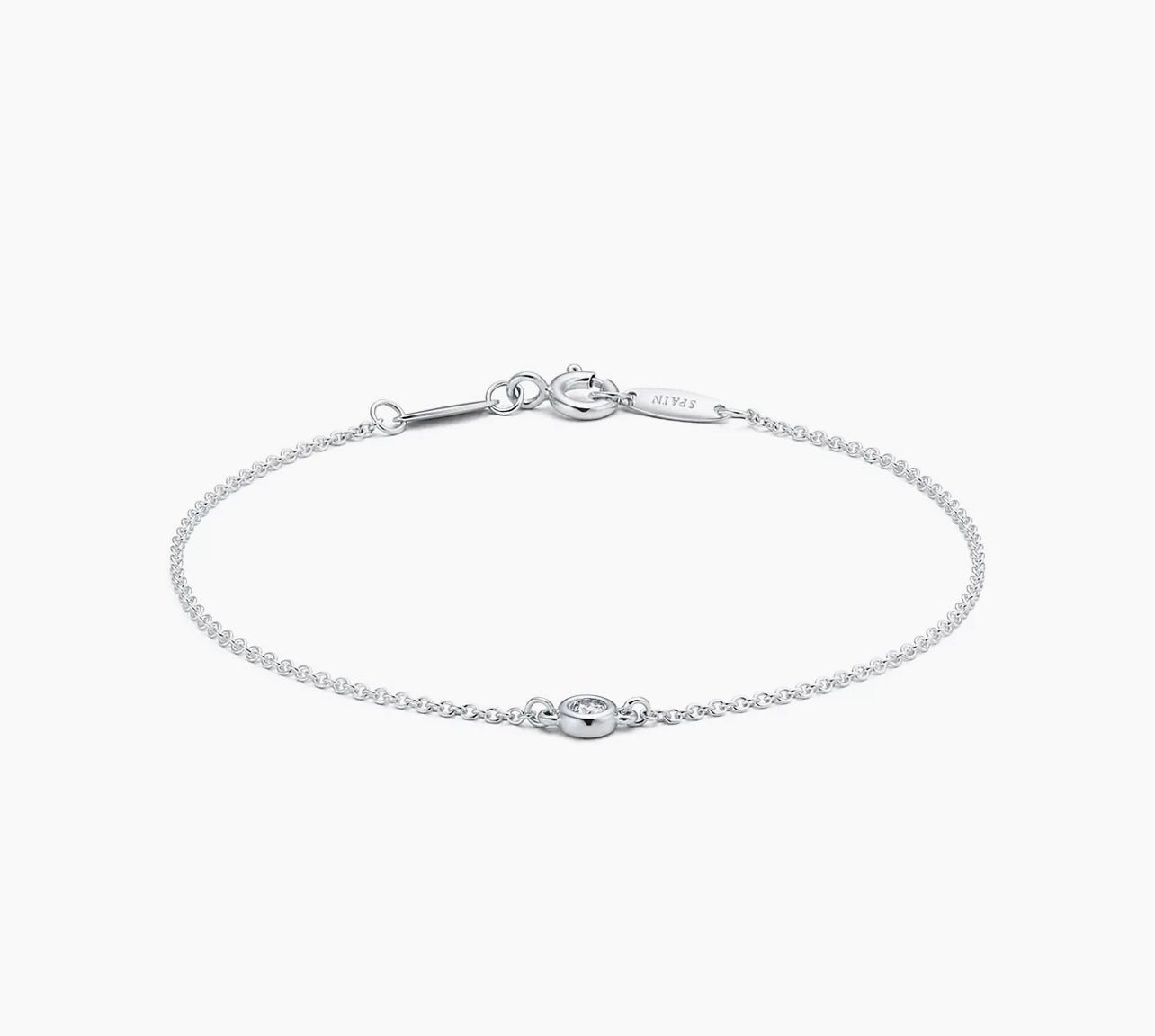 TIFFANY Diamond Bracelet Silver