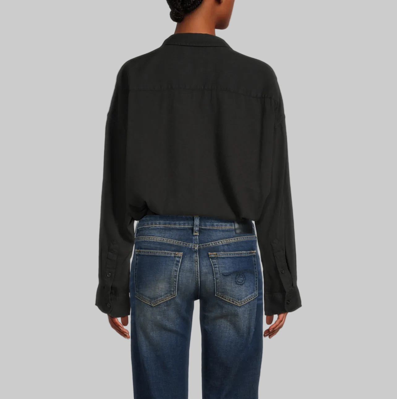 R13 Cinched Waist Button Up - Size S
