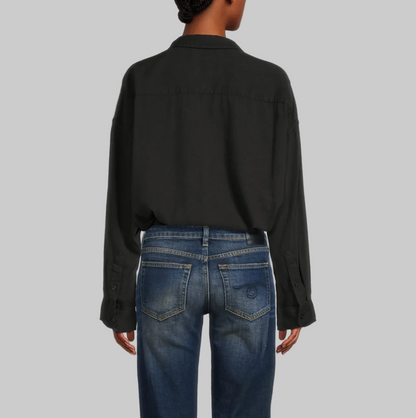 R13 Cinched Waist Button Up - Size S